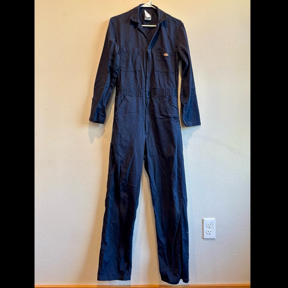 Dickies Navy One-piece Long sleeve coveralls